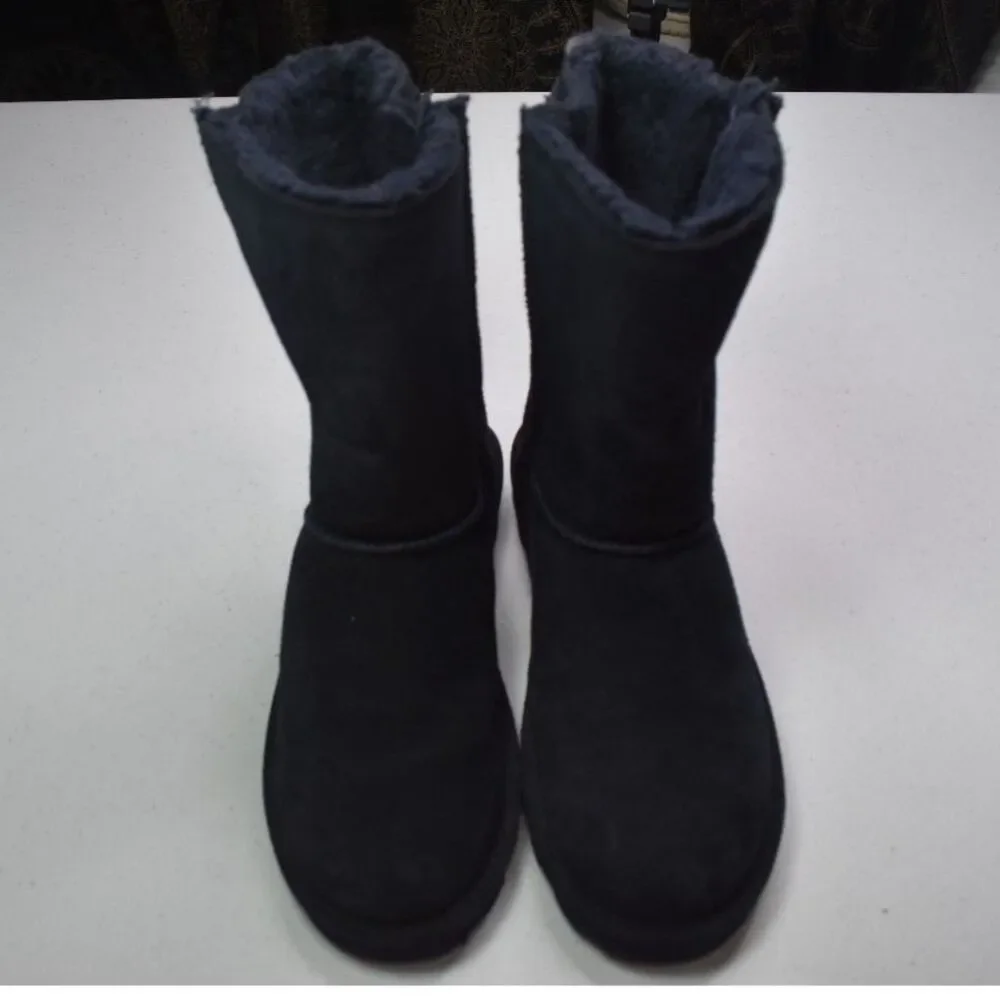 Bearpaw Clara Mid Height Buckle Boots Winter Snow Womens Size 9